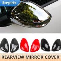 2Pcs Car Rearview Mirror Protection Cover Trim For Peugeot 208 2008 2014 2015 2016 2017 2018 Side Mirror Covers Accessories