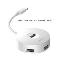 3.0 USB ขายดีขายตรงขายดี4ฮับ USB พอร์ต5Gbps อะแดปเตอร์ USB Type C ฮับคอมพิวเตอร์พีซีสำหรับ Macbook Type C USB 3.0ฮับสำหรับ