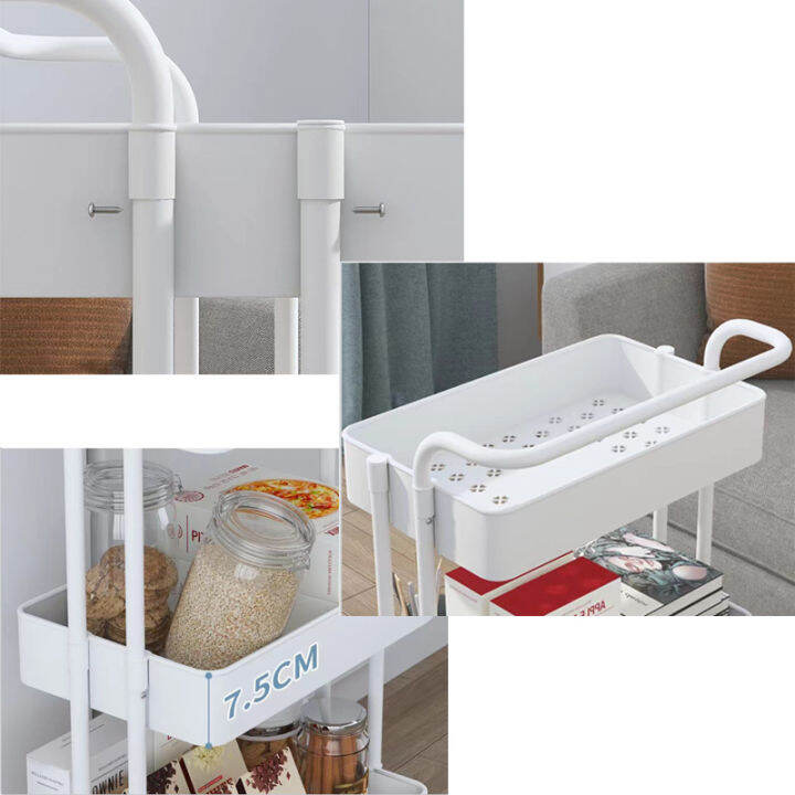 onesunys-4colors-ชั้นวางของ3ชั้น-พร้อมล้อเลื่อน-ที่จับ-รถเข็นอาหาร-rolling-cart-shelf-ชั้นวางโครงเหล็ก-กันสนิม-พร้อมส่ง-42-37-86cm