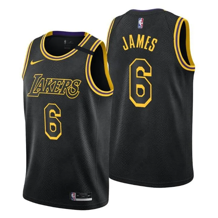 2021-22 Los Angeles Lakers LeBron James #6 Earned Edition Jersey