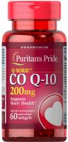 Puritan’s Pride® Q-SORB™ Co Q-10 provides 200 mg of coenzyme Q-10 60 เม็ด Exp.12/2024