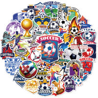 hedeguoji?50Pcs English Football Soccer Graffiti Sticker Luggage Laptop Guitar Car Decal