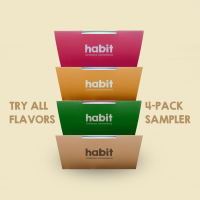 4-Pack Smoothie Bowl Sampler Pack - Habit Foods Co.