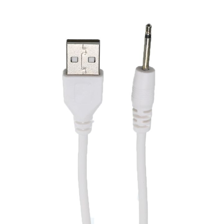 สาย-usb-2-0-2a-สายชาร์จ-2-5-usb-แบบเดี่ยว-สายสัญญาณเสียง-usb-แจ็คเสียบ-aux-dc-2-5-มม-1-เมตร-qc8191600