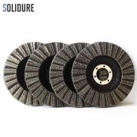 Electroplated Dry Wet Flap Disc 4.5 inch Polishing Wheels 115mm Diamond Electroplated Abrasive Disc For Grinder