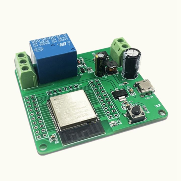 one-channel-relay-esp32-wroom-development-board-single-relay-module-dc-7-60v-power-supply-for-home-appliance-accessories