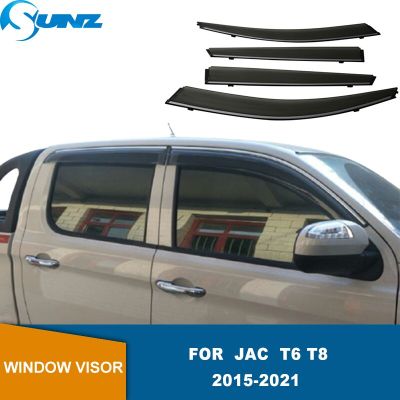 โล่หน้าต่างสำหรับ JAC T6 T8 2015 2016 2017 2018 2019 2020 2021ที่บังแดดแผงกันลมติดกระจกรถยนต์ที่บังแดดที่กำบังแดดที่กันฝน