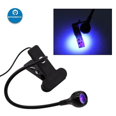 5V USB Ultra Violet Light Lamp UV Glue Curing LED light for Refurbish LCD Screen Phone Repair Green Oil Curing Purple Light Rechargeable Flashlights