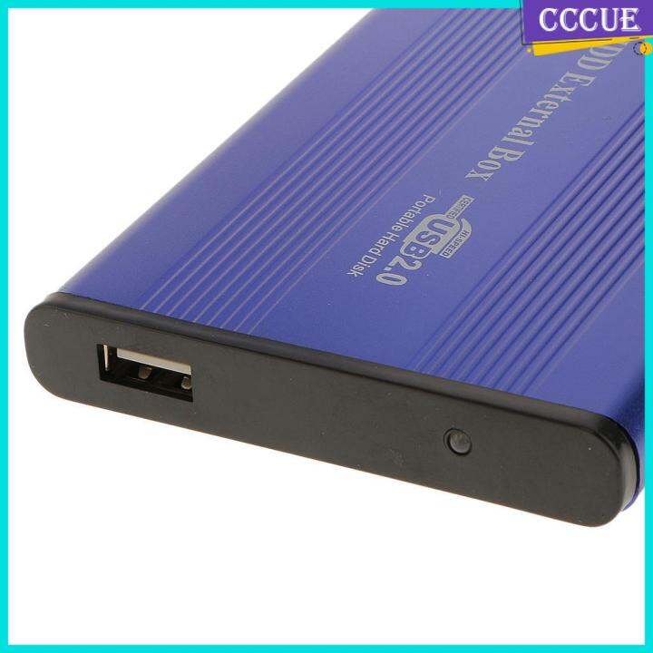CCCUE USB2.0 IDE External 2.5" SSD HDD Hard Drive Enclosure Laptop Disk