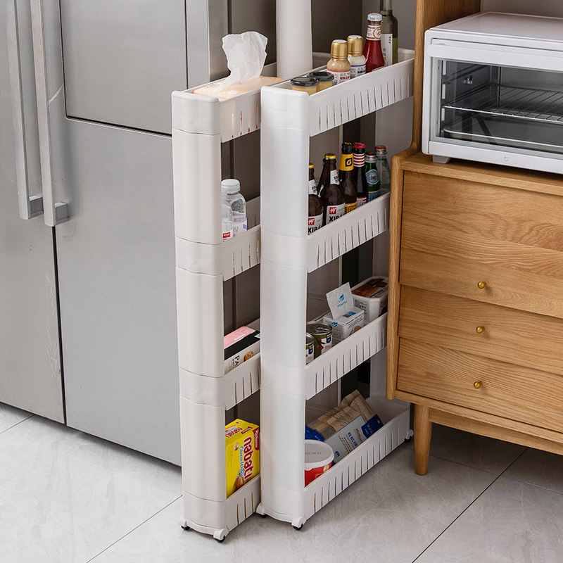 Supply Kitchen, Living Room, Refrigerator, Multifunctional Plastic Multi layer Seam Storage Rack, Bathroom, Storage Rack