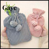 ถุงน้ำใสที่อุ่นมือพีวีซีกระบอกน้ำยืดหยุ่นได้ GS 1000/2000มล. ถุงให้น้ำใช้ในครัวเรือน