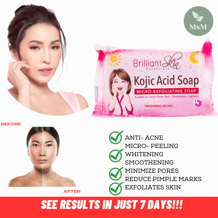 MsM WHITENING SOAP KOJIC Whitening Soap Original Bar Soap Skin Care ...