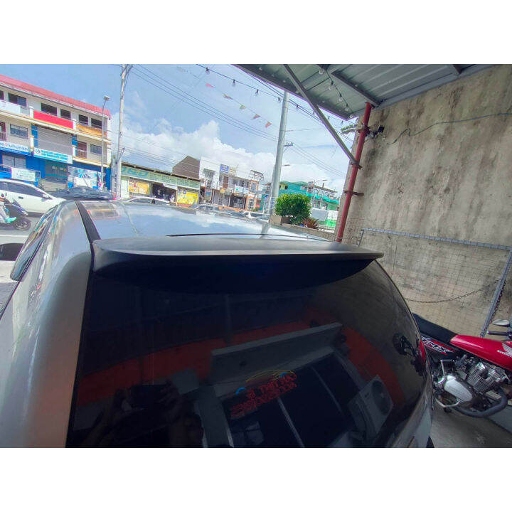 ♣20062011 Hyundai Getz Roof Wing (Rear Spoiler) Body Kit (Matt Black Finished) Lazada PH