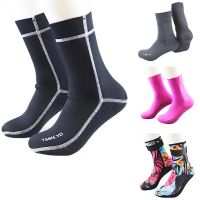 NEW Underwater Winter Scuba Diving Beach Socks 3mm Neoprene Men Women Printing Swimming m Non-slip Coral Snorkeling Equipment