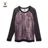 PEDZ Insect on Wood Sweatshirt เสื้อสเว็ตเชิ๊ตลายแมลงบนไม้