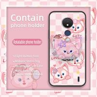 Original Back Cover Phone Case For Nokia C21 armor case Waterproof Anti-dust glisten Soft Case Cute TPU Cartoon Cover