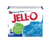 Jell-O Berry Blue 85g เยลลี่เบอรี่บลู รสเบอรี่บลู เยลลี่ ขนม ขนมเยลลี่ เจลโอ