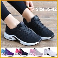 COD ✌◑ The Outline Shop27dgsd6gfd Ready Stock Women Shoes Sports Casual Sneakers Shoes Fashion Breathable Flat Shoes Kasut Sukan Wanita