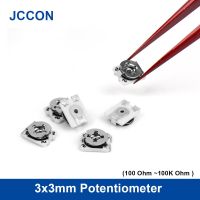 10Pcs 3x3 Trimpot Trimmer Resistance Potentiometer SMD 100 200 2K 10K 1K 5K 50K 100K ohm Adjustable Potentiomete Resistor