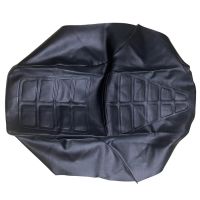 ฝาครอบ Bantal Alas สำหรับรถจักรยานยนต์ Suzuki GN250 Wangjiang Pu หนังสีดำอะไหล่มอเตอร์กันน้ำเบาะเรียบ