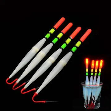 1Pcs LED Electronic Light Fishing Float Saltwater Sea Rock Plastic