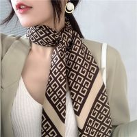 Thicksilk designer scarf Hijab for Women Print scarf women hijab90x90cm Shawl and Wrap Luxury Headscarves Bufanda Echarpe 2022