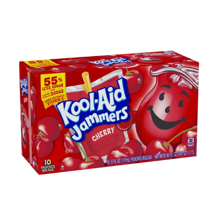 KoolAid Cherry Jammers 10 x 177mL Lazada PH