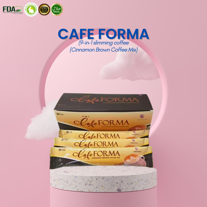 Cafe Forma Cinnamon Brown Coffee Mix 21g x 10 sachets (210g) Lazada PH