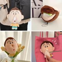 Cute Cartoon Paper Towel Box Plush Schoolbag Pendant Plush Doll Toys E3U3