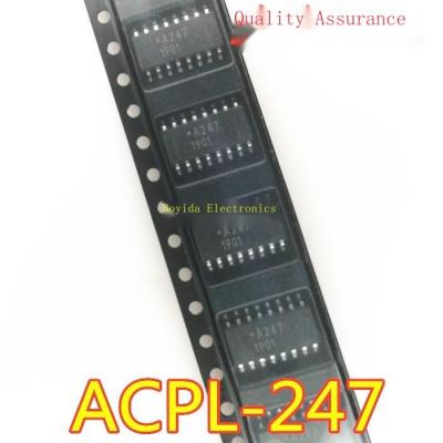 10Pcs ACPL-247 ACPL-247-500E A247 Optocoupler HCPL-247 SOP16 ACPL-247-560E