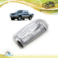 ฝาไฟหรี่มุม ขอบโครเมียม ฝาขาว ซ้าย Mitsubishi  Aftermarket L200 Cyclone Dodge Ram50 Colt Strada ประตู ปี1986 - 1996 มีบริการเก็บเงินปลายทาง