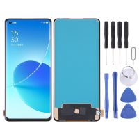 หน้าจอ LCD TFT สำหรับ OPPO Reno6 Pro 5G พร้อม Digitizer ประกอบเต็มตัวเครื่องไม่รองรับการระบุลายนิ้วมือ (นาฬิกาตลก)