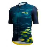 Stn Le Maillot Jaune Esprit ฤดูร้อนจักรยานเสือภูเขาเสื้อแขนสั้นระบายอากาศเสื้อเจอร์ซีย์นักปั่นสำหรับผู้ชาย