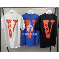 Vlone เสื้อแขนสั้นลําลอง แฟชั่นสําหรับผู้ชาย และผู้หญิง ผ้าฝ้ายแท้S-5XL