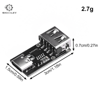 Shockley Type-C USB-A PD DC แรงดันไฟฟ้าคงที่โมดูลทริกเกอร์ PD ล่อโมดูล Type-C หญิงอินพุตสำหรับโน๊ตบุ๊ค