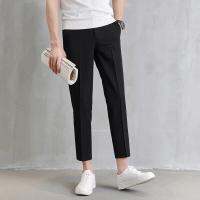 Fashion Casual Slacks Cropped Pants X201 กางเกงสแล็คชาย 5ส่วน สไตย์เกาหลี กางเกงขายาวชาย