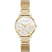 นาฬิกาข้อมือผู้หญิง MICHAEL KORS Portia Gold Tone Stainless Steel Bracelet Ladies Watch MK3840