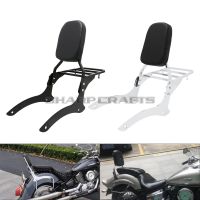 Motorcycle Rear Passenger Backrest Sissy Bar Luggage Rack For Yamaha Dragstar Drag Star XVS1100 V-Star DS1100 Classic 2000-2011