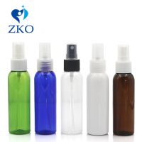 5pcs 60ml Transparent PET Cosmetic Fine Mist Spray Portable Sub-bottle Perfume Pump Bottles Empty Refillable Travel Container