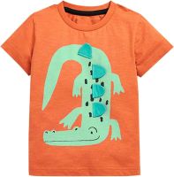 Toddler Boy T Shirts Summer Animals Graphic Round Neck Tees Fashion Short Sleeve Tops Kids Casual Summer Clothes for Boys