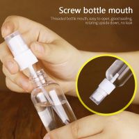 Portable Spray Bottle Reusable Split Bottles Transparent Plastic Distribute Store Liquids Tools Travel Makeup Storage Supplies Toiletries  Cosmetics B