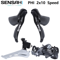 SENSAH PHI จักรยานถนน2X10ความเร็ว S Hifter D Erailleur Groupset จักรยานก้านเบรก S Hifter สำหรับ SHIMANO 5800 105 4700 Tiagra