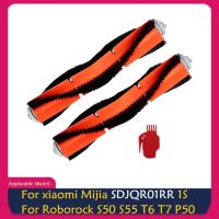 แปรงหลักเหมาะสำหรับ Xiaomi Mijia SDJQR01RR 1S /Roborock S50 S55 T6 T7 P50ทำความสะอาดในครัวเรือนอะไหล่เครื่องดูดฝุ่น