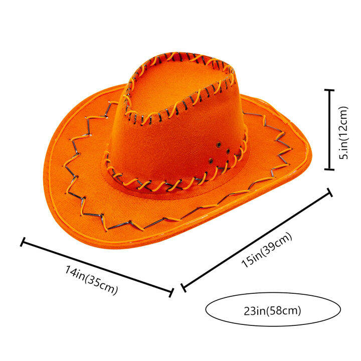 หมวกคาวเกิร์ลมีไฟหมวกคาวบอยตะวันตกสำหรับผู้หญิงและผู้ชายเครื่องประดับคอสตูมสำหรับปาร์ตี้งานแต่งงานคาร์นิวัล