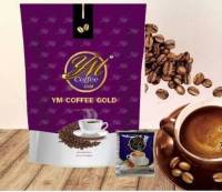 กาแฟวายเอ็มคอฟฟี่​ ​โกลด์ YM​ Coffee​Gold​ 1 กล่อง 10 ซอง กาแฟบำรุงสายตา