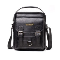 New Mans Crossbody Shoulder Bag Multi-function Men Handbags Large Capacity PU Leather Bag For Man Messenger Bags Tote Bag