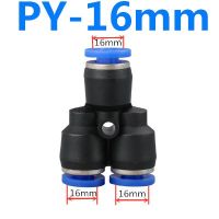 ขั้วต่อนิวเมติกพลาสติก Fiting Pipa แบบกดเร็ว PW Connect 4 6Mm 8Mm 10Mm 12Mm Y รูปร่าง Fiting Pipa