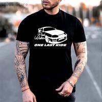 Newest Mens Funny Classic The Fast And Furious One Last Ride Paul Walker Cool T Shirts Crazy Gildan