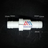 12mm One Way Valve Material POM Non-Return Valve Check valve pressure 0.04MPA-1.0MPA white type acid and alkali resistant