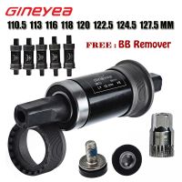 Gineyea Bike Bottom Bracket 116 118 120 122.5 127.5 mm Crank Axis Quare Hole MTB Bicycle Parts BB FOR Square Tapered Spindle C